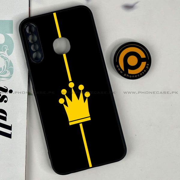 Infinix Hot 8 Lite - King 2.0 Series - Premium Metal Printed soft Bumper Shock Proof Case