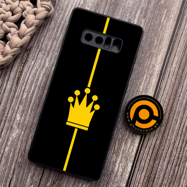Samsung Galaxy Note 8 - King 2.0 Series - Premium Metal Printed soft Bumper shock Proof Case