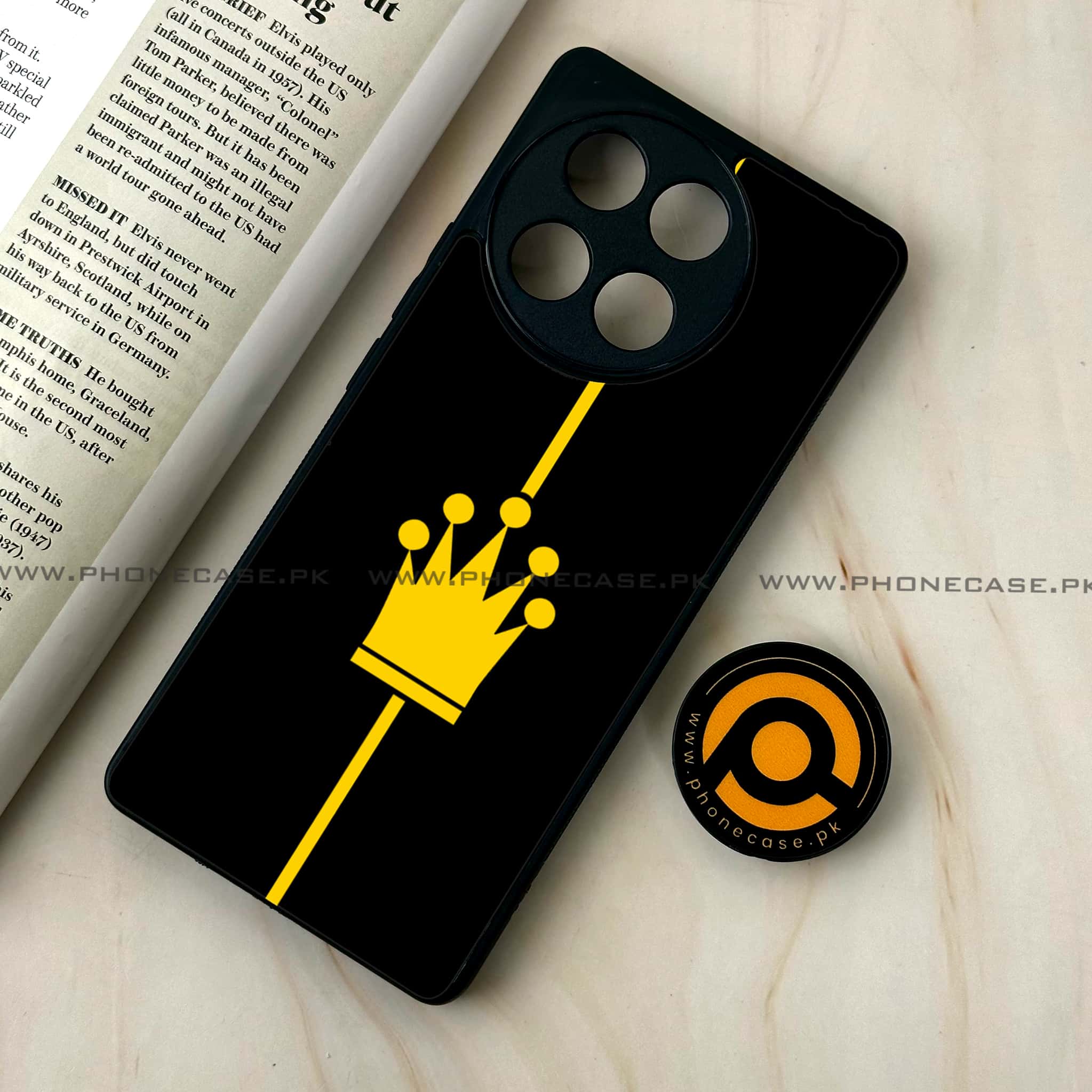 Tecno Camon 30s - King 2.0 Series - Premium Metal Printed soft Bumper shock Proof Case