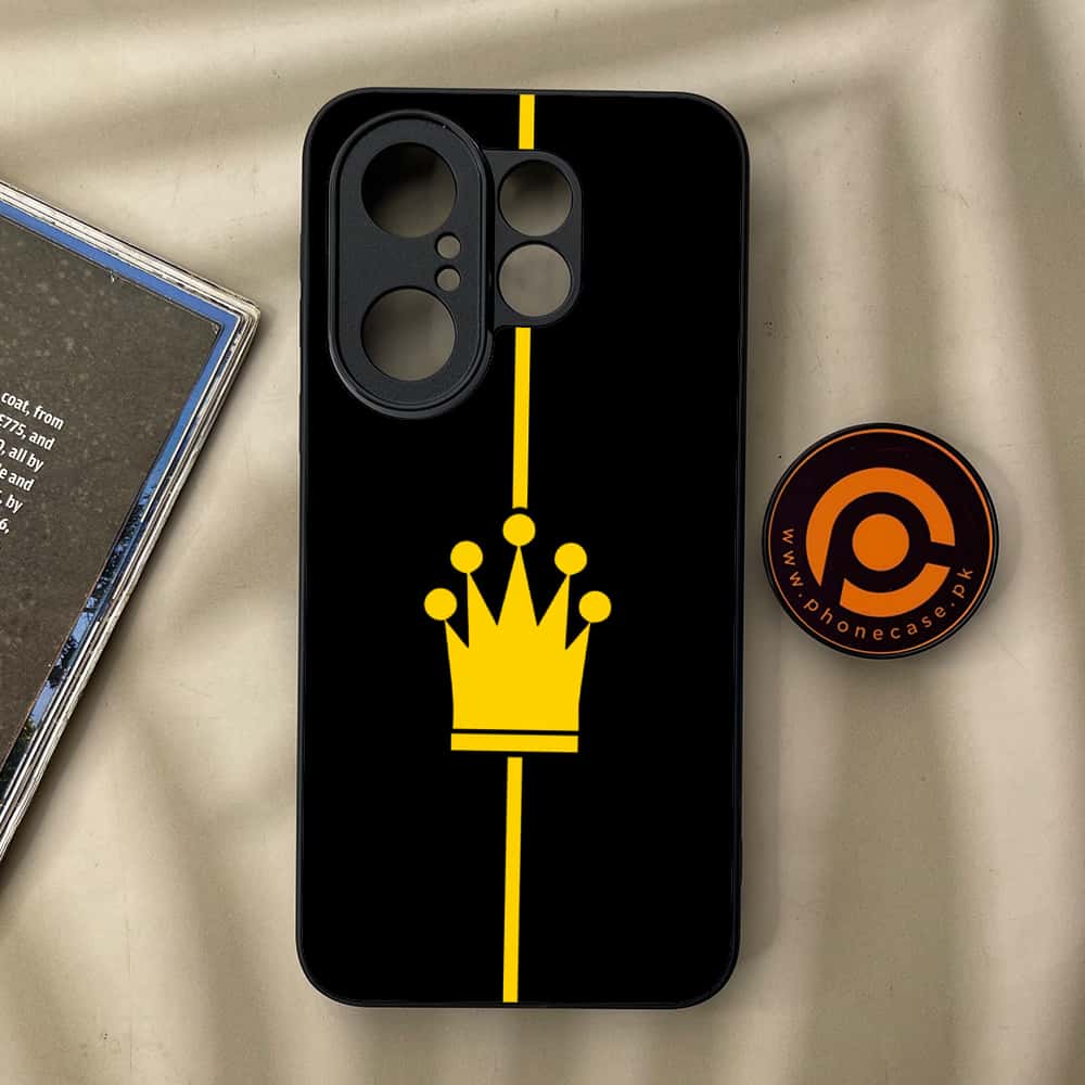 Vivo X200 FE - King 2.0 Series - Premium Metal Printed soft Bumper Shock Proof Case