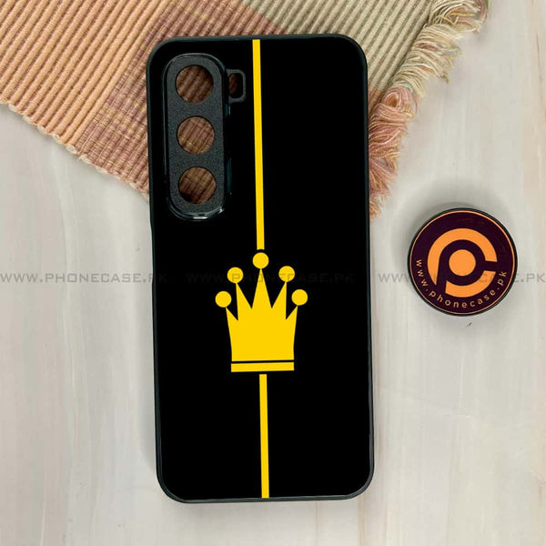 Infinix Hot 60i - King 2.0 Design 1 - Premium Metal Printed soft Bumper shock Proof Case CS-40605 CS-41503