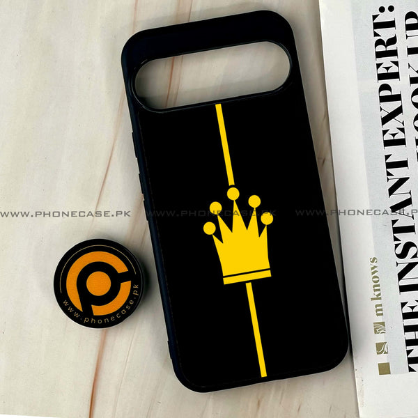 Google Pixel 10 Pro XL - King 2.0 Series - Premium Metal Printed soft Bumper Shock Proof Case