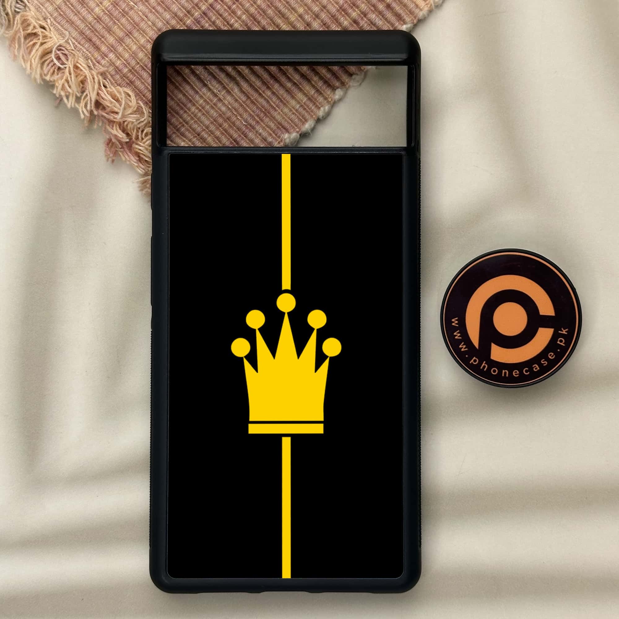 Google Pixel 6 - King Series V 2.0 - Premium Metal Printed soft Bumper Shock Proof Case