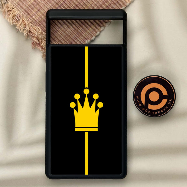 Google Pixel 6 - King Series V 2.0 - Premium Metal Printed soft Bumper Shock Proof Case