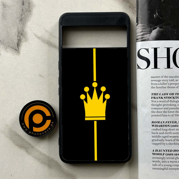 Google Pixel 8 Pro - King Series V 2.0  Design 1 - Premium Metal Printed soft Bumper Shock Proof Case  CS-35667