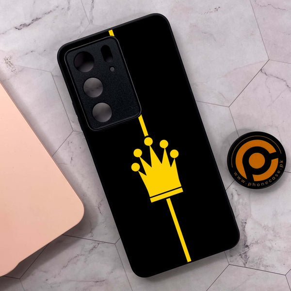 Realme C75 4G - King 2.0 Design 1  - Premium Metal Printed soft Bumper shock Proof Case CS-41129