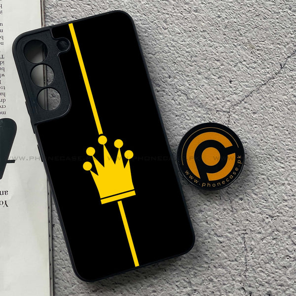 Samsung Galaxy S22 - King Series V2.0 - Premium Metal Printed soft Bumper shock Proof Case