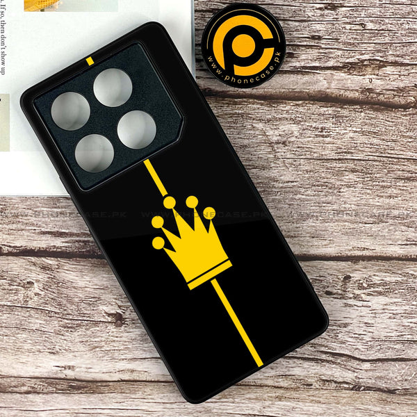 Infinix GT 20 Pro - King 2.0 Design 1  - Premium Printed Glass soft Bumper shock Proof Case CS-36699