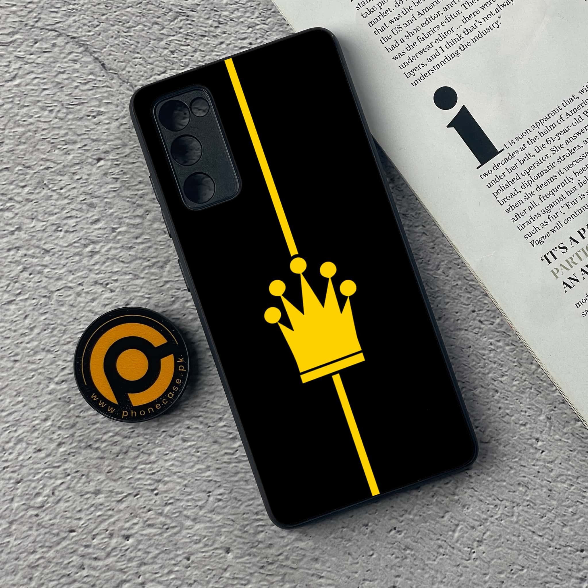 Samsung Galaxy S20 FE King Series V 2.0 Series Premium Printed Glass soft Bumper shock Proof Case