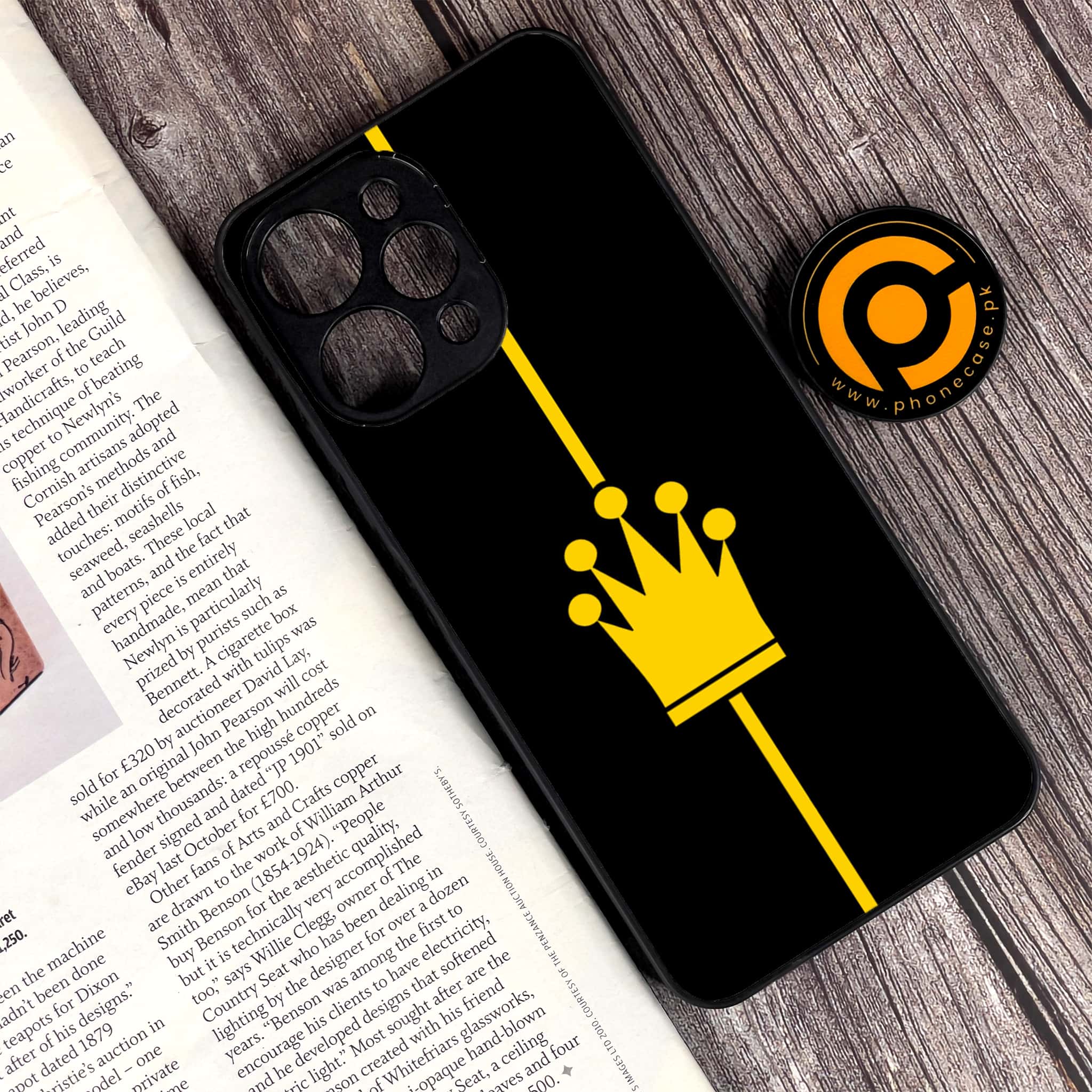 Xiaomi Redmi 12 - King Series V 2.0 - Premium Printed Glass soft Bumper shock Proof Case