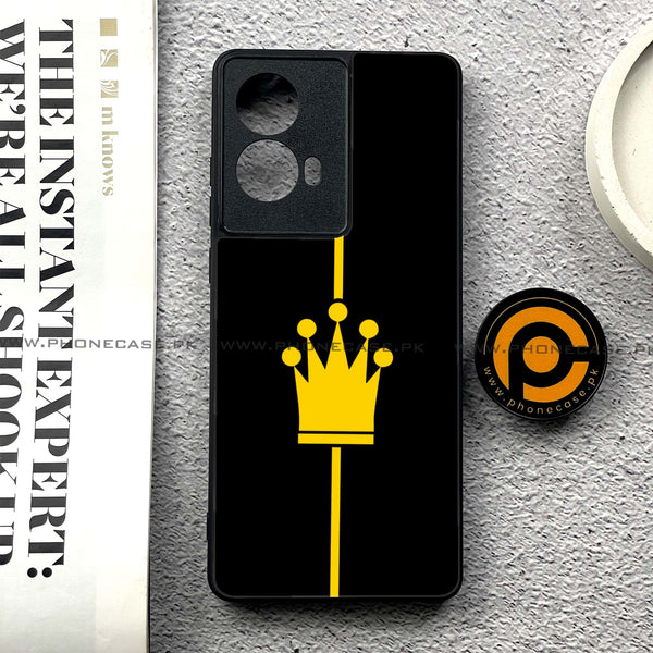 Moto G85 - King 2.0 Series - Premium Printed Glass soft Bumper shock Proof Case