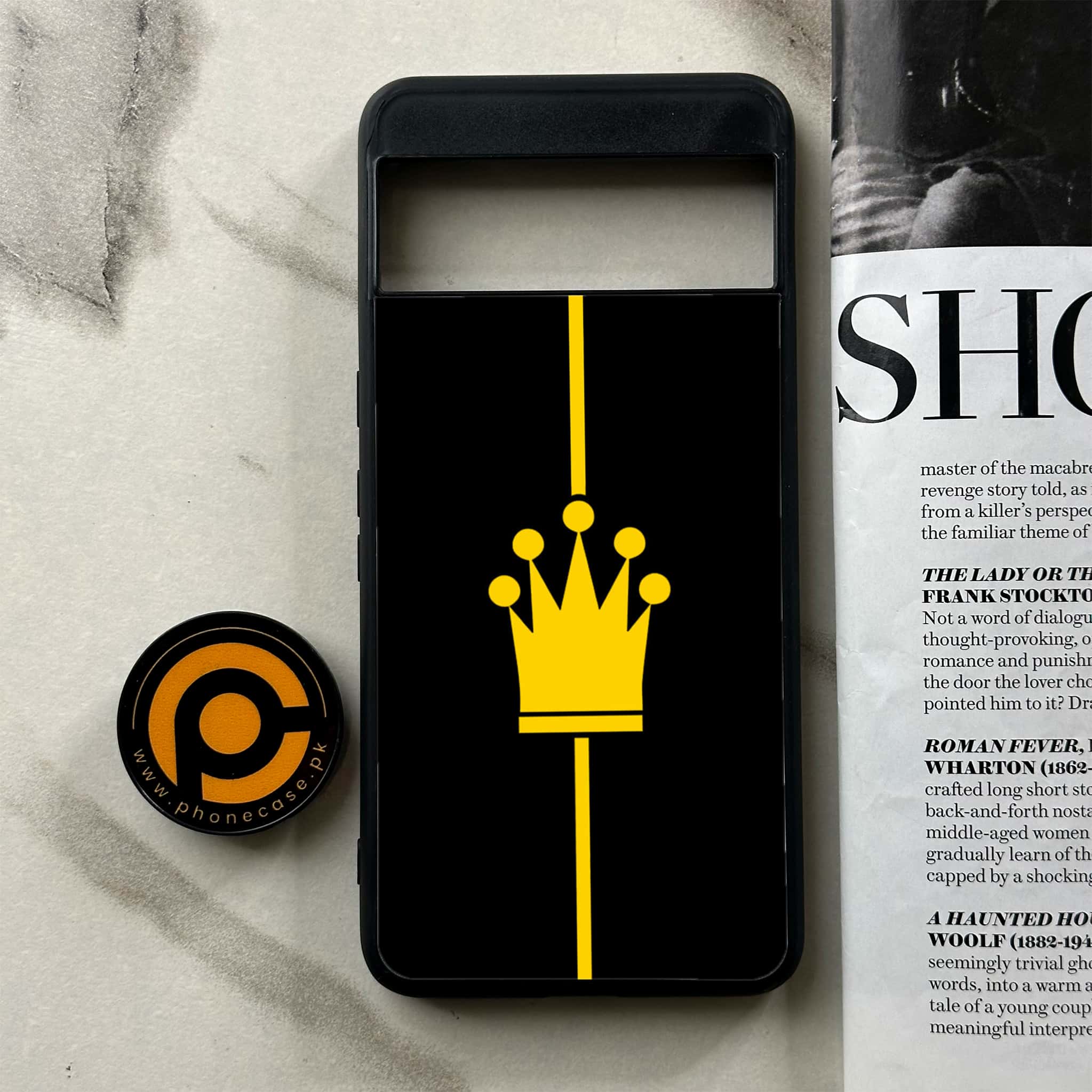 Google Pixel 8a - King Series V 2.0 - Premium Printed soft Bumper Shock Proof Case