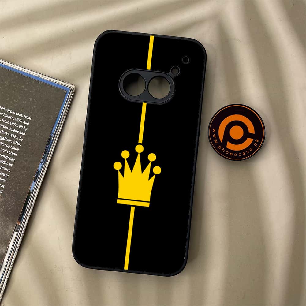 Nothing Phone (2a) - King 2.0 Series - Premium Metal Printed soft Bumper Shock Proof Case