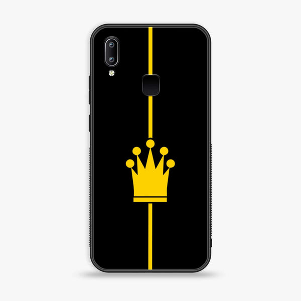 VIVO Y91 - King 2.0 Series - Premium Printed Glass soft Bumper shock Proof Case