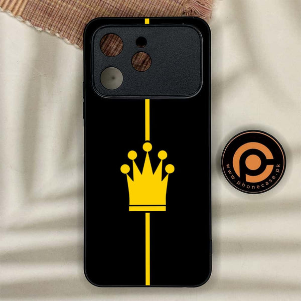 Tecno Spark 40 - King 2.0 Series - Premium Metal Printed soft Bumper shock Proof Case