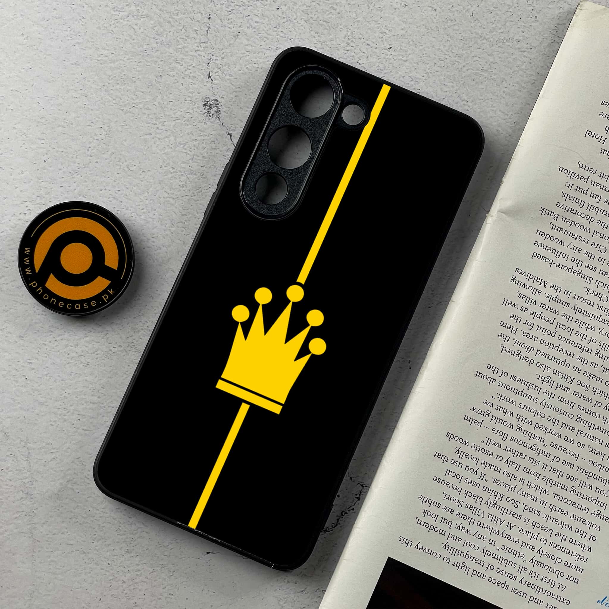 Vivo Y04 - King 2.0 Series - Premium Metal Printed Soft Bumper Shockproof Case