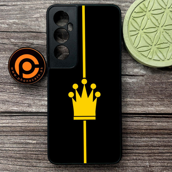 Realme C65  - King 2.0 Series - Premium Metal Printed soft Bumper shock Proof Case