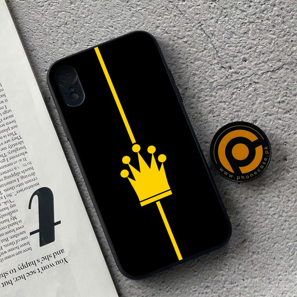 iPhone XR - King Series v2.0 - Premium Metal Printed soft Bumper shock Proof Case