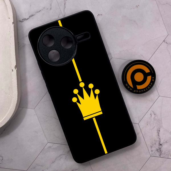 Xiaomi Poco F7 Pro 5G - King 2.0 Series - Premium Metal Printed soft Bumper shock Proof Case