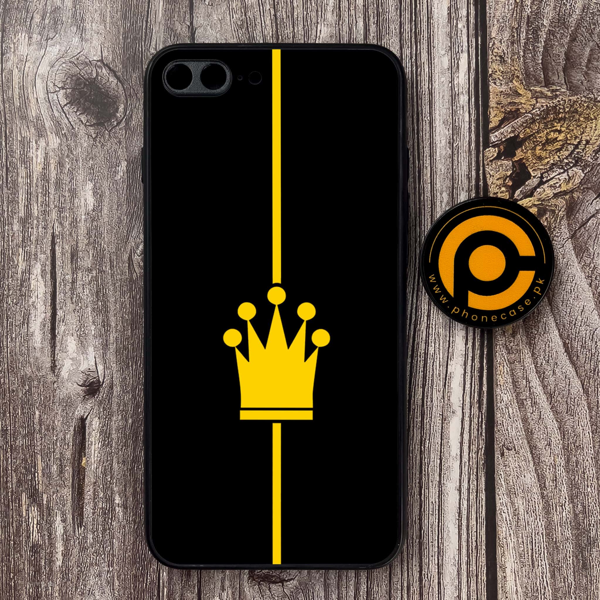 iPhone 7 Plus - King Series V 2.0 Series - Premium Metal Printed soft Bumper shock Proof Case