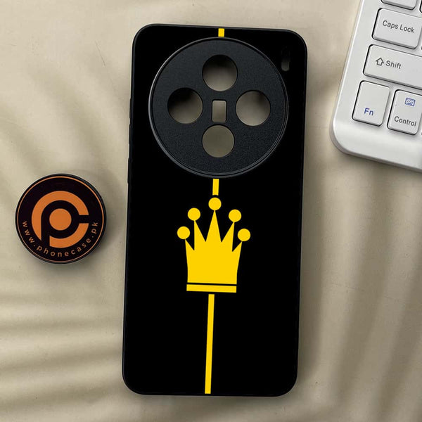 Vivo X200 - King 2.0 Series - Premium Metal  Printed soft Bumper shock Proof Case