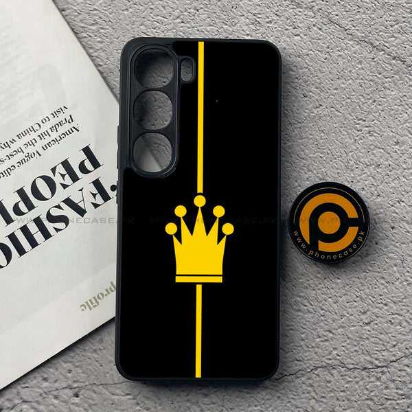 Vivo V40 Lite (IDN) - King 2.0 Series - Premium Metal Printed soft Bumper Shock Proof Case