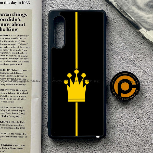 LG Velvet - King 2.0 Series - Premium Printed Glass soft Bumper shock Proof Case