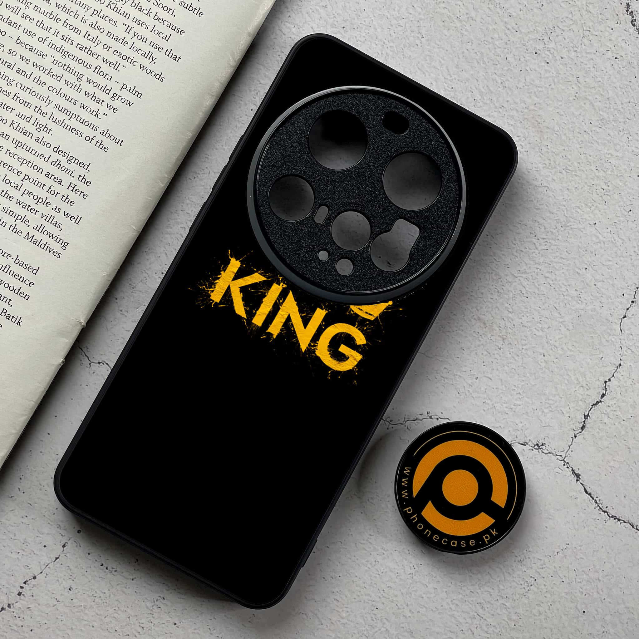 Xiaomi 15 Ultra - King 2.0 Series - Premium Metal Printed Soft Bumper Shockproof Case