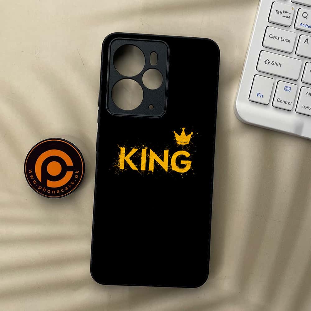 Realme 14 5G - King 2.0 Series - Premium Metal Printed soft Bumper Shock Proof Case