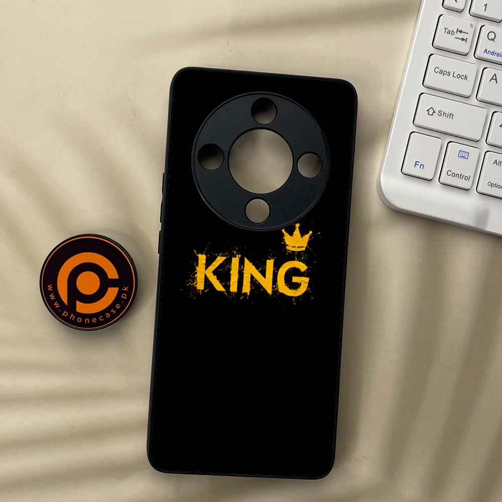 HONOR X9b 5G - King 2.0 Series - Premium Metal  Printed soft Bumper shock Proof Case