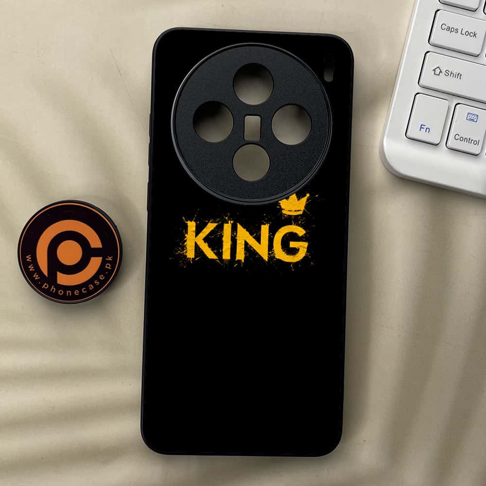 Vivo X200 - King 2.0 Series - Premium Metal  Printed soft Bumper shock Proof Case