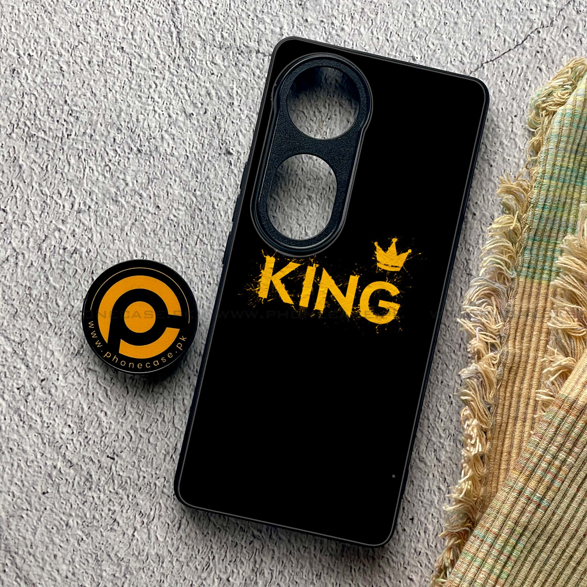 Vivo V40 Pro - King 2.0 Series - Premium Metal Printed soft Bumper shock Proof Case