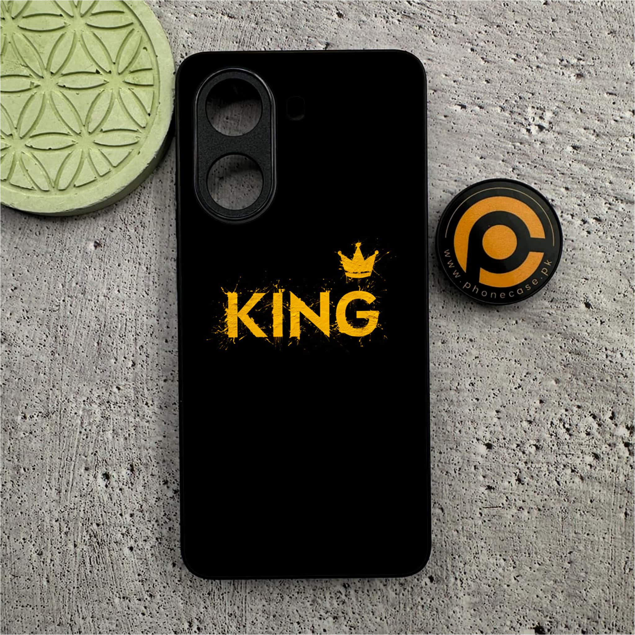 Xiaomi Redmi Turbo 4 - King 2.0 Series - Premium Metal Printed soft Bumper shock Proof Case