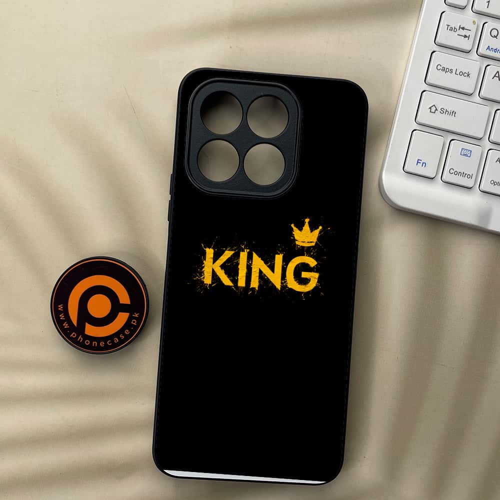 Honor X5b Plus - King 2.0 Series - Premium Metal  Printed soft Bumper shock Proof Case