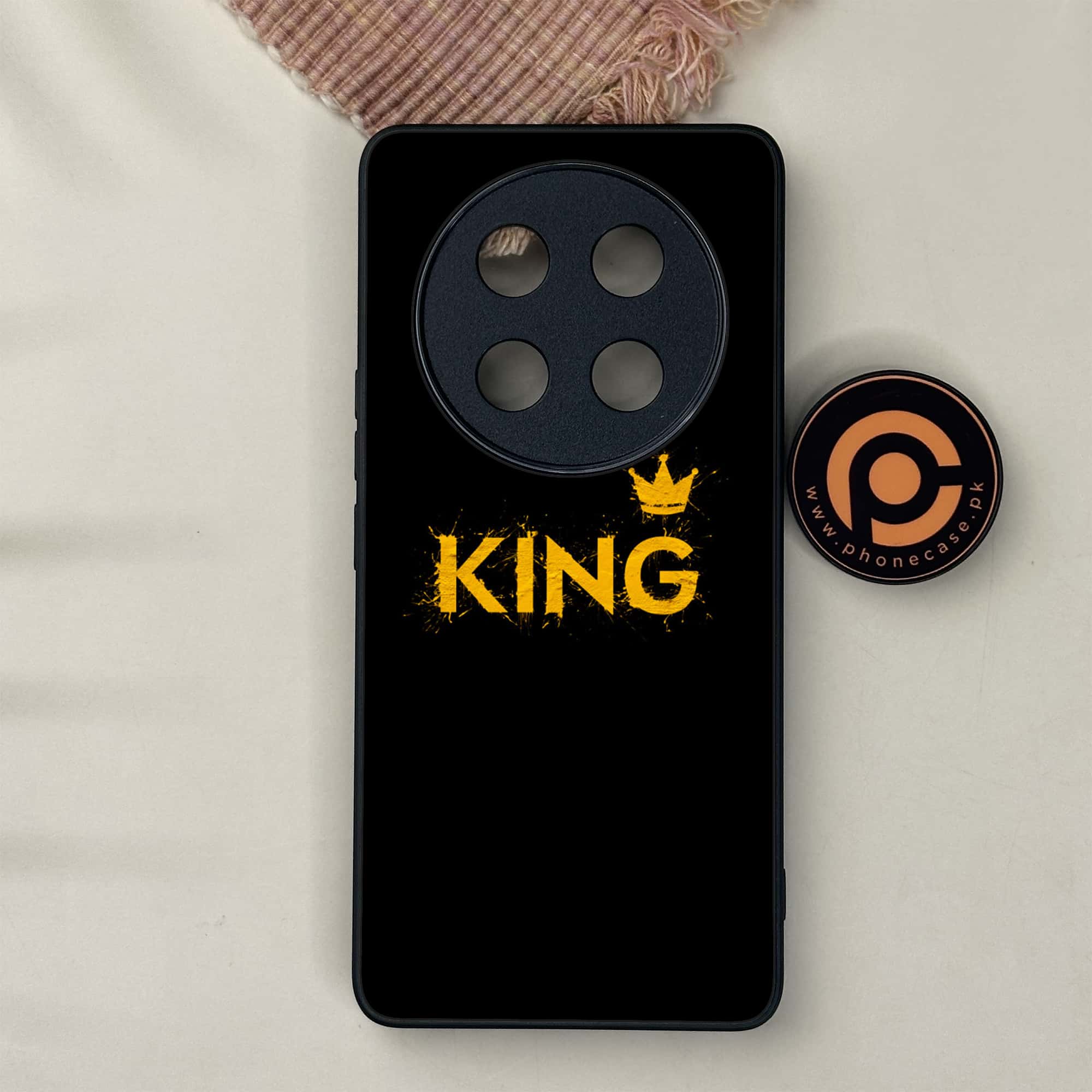 Honor X9c 5G - King 2.0 Series - Premium Metal Printed soft Bumper shock Proof Case