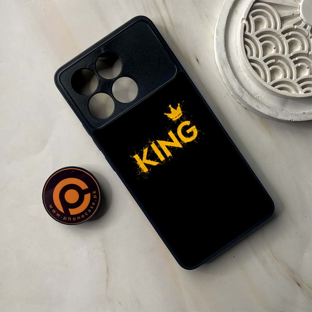 Xiaomi Poco F6 Pro - King 2.0 Series - Premium Metal Printed soft Bumper shock Proof Case