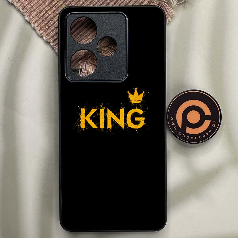 Realme GT 7 - King 2.0 Series - Premium Metal Printed soft Bumper shock Proof Case