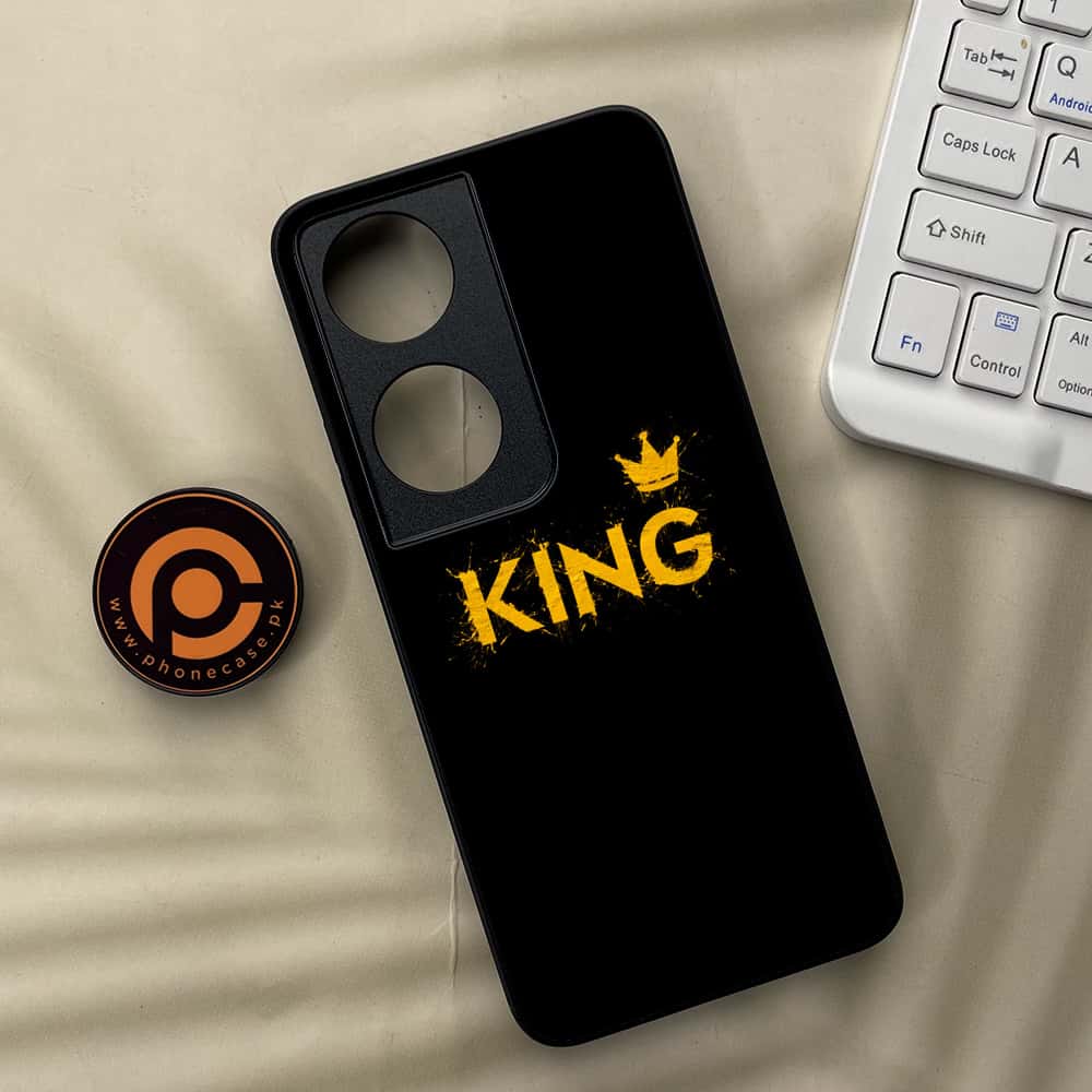 Honor X7b - King 2.0 Series - Premium Metal  Printed soft Bumper shock Proof Case