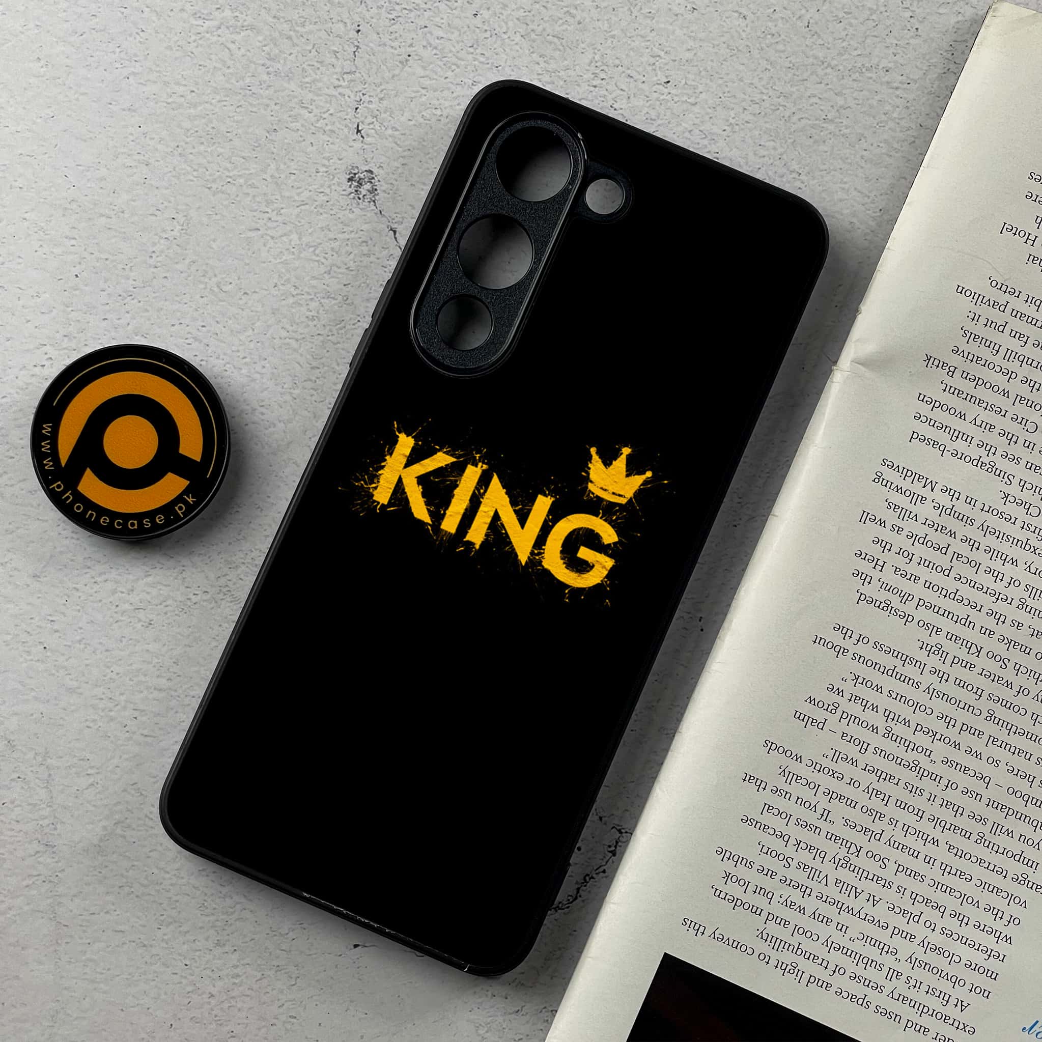 Vivo Y04 - King 2.0 Series - Premium Metal Printed Soft Bumper Shockproof Case