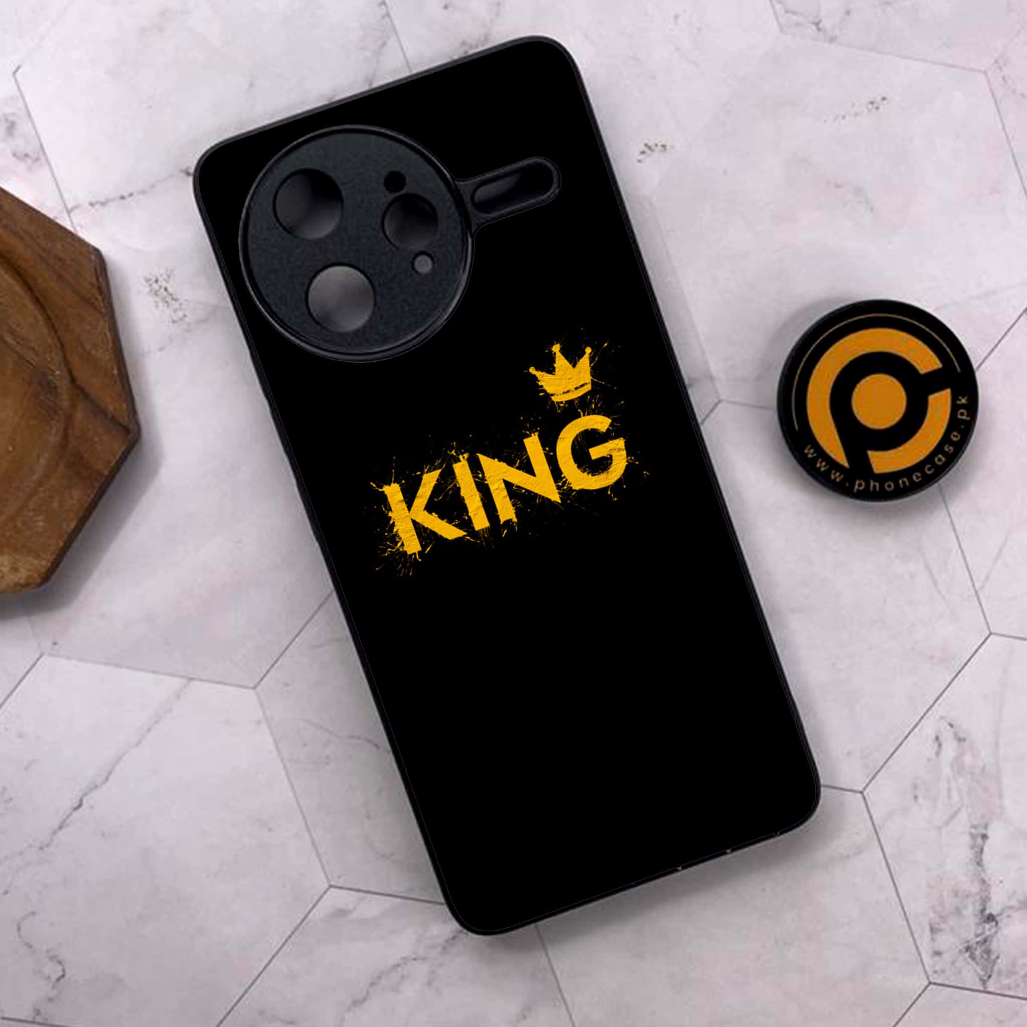 Xiaomi Poco F7 Ultra 5G - King 2.0 Series - Premium Metal Printed soft Bumper shock Proof Case