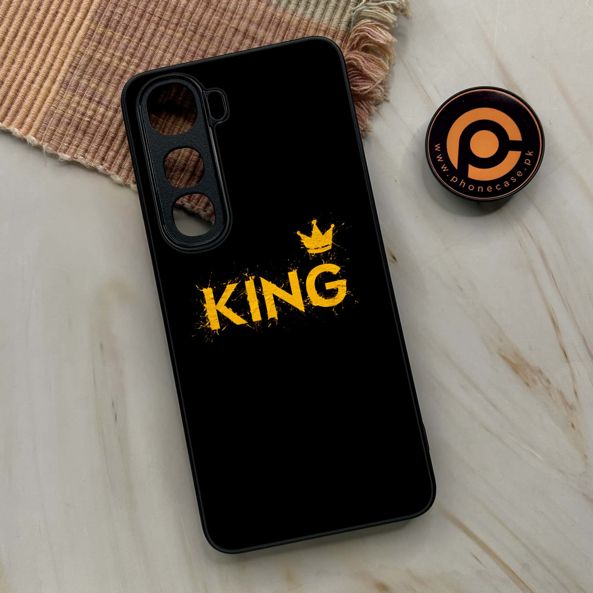 Vivo Y400 - King 2.0 Series - Premium Metal Printed soft Bumper shock Proof Case