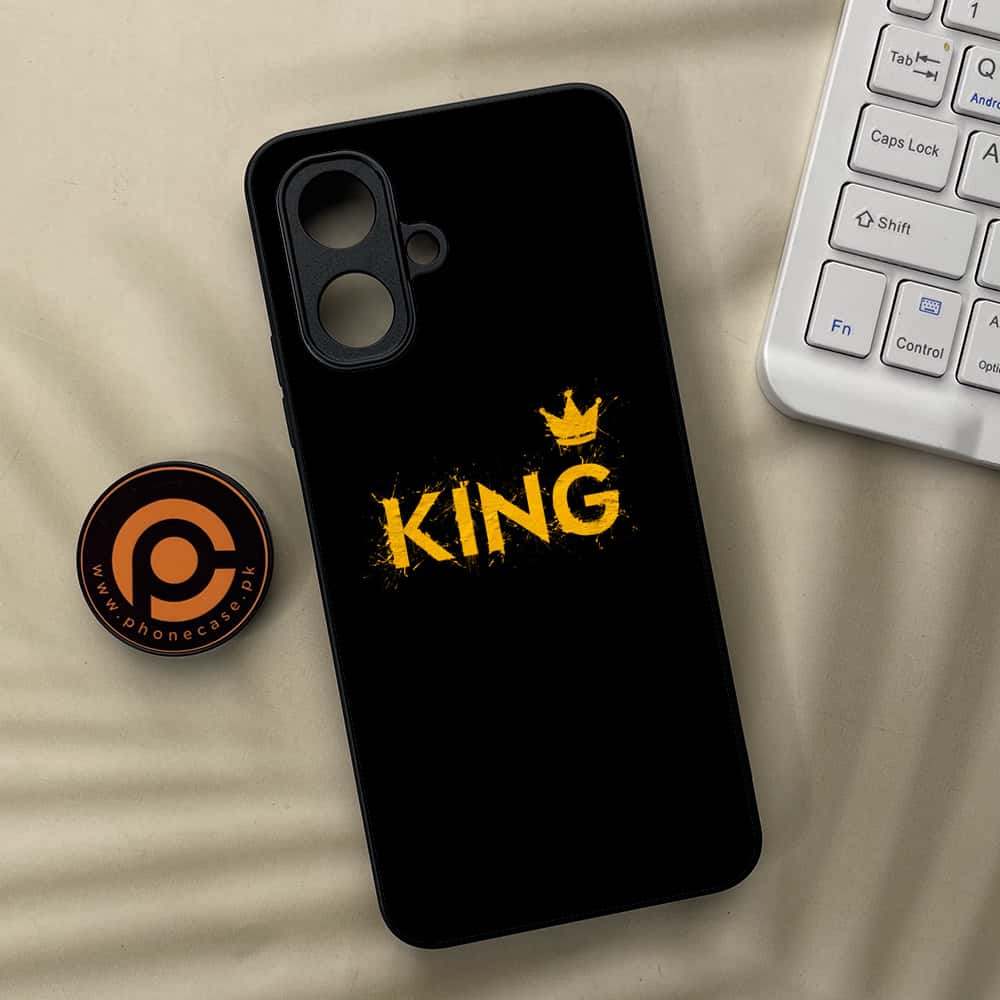 Tecno Spark Go 2 - King 2.0 Series - Premium Metal Printed soft Bumper Shock Proof Case