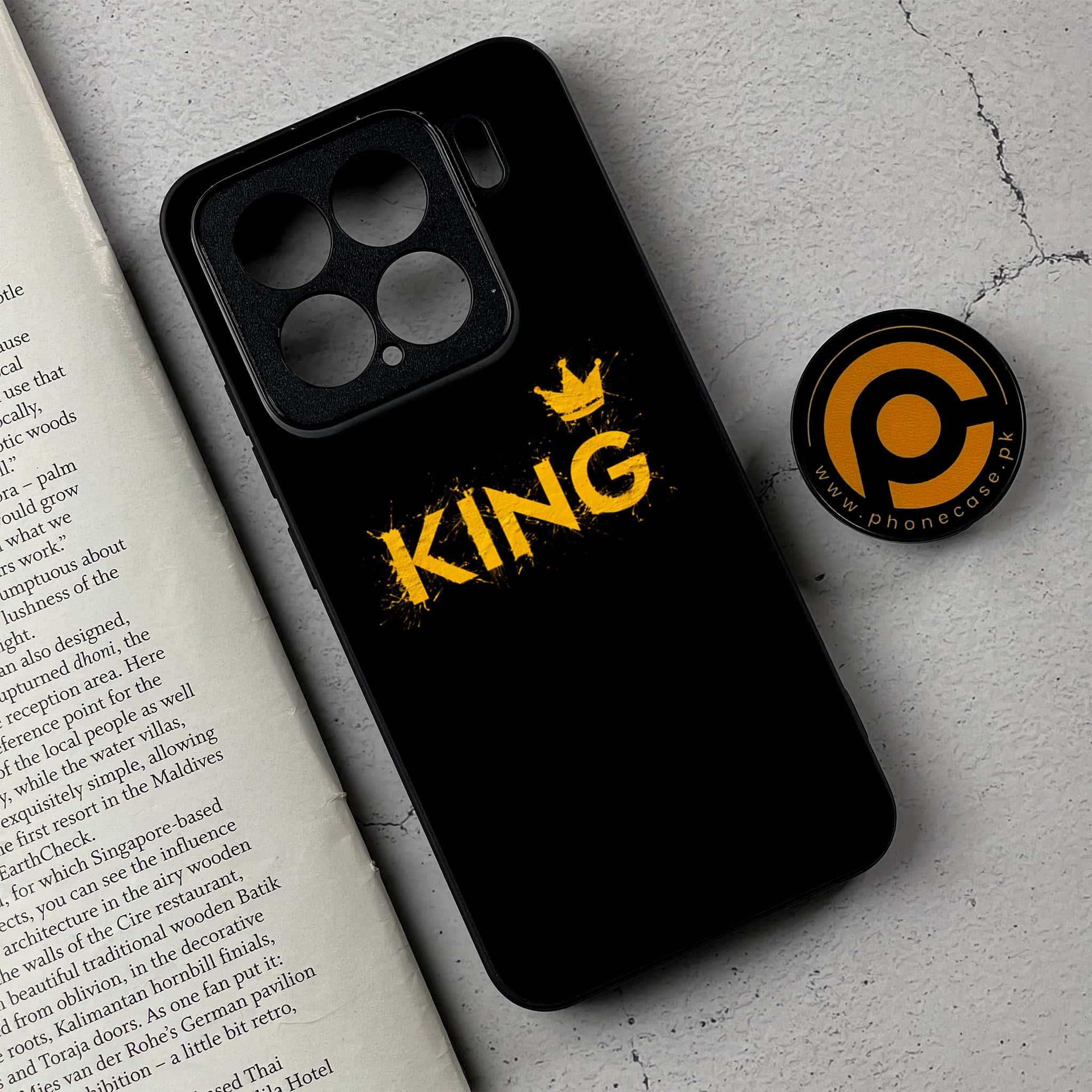 Xiaomi 15 - King 2.0 Series - Premium Metal Printed soft Bumper shock Proof Case