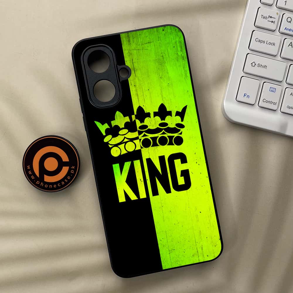 Tecno Spark Go 2 - King 2.0 Series - Premium Metal Printed soft Bumper Shock Proof Case