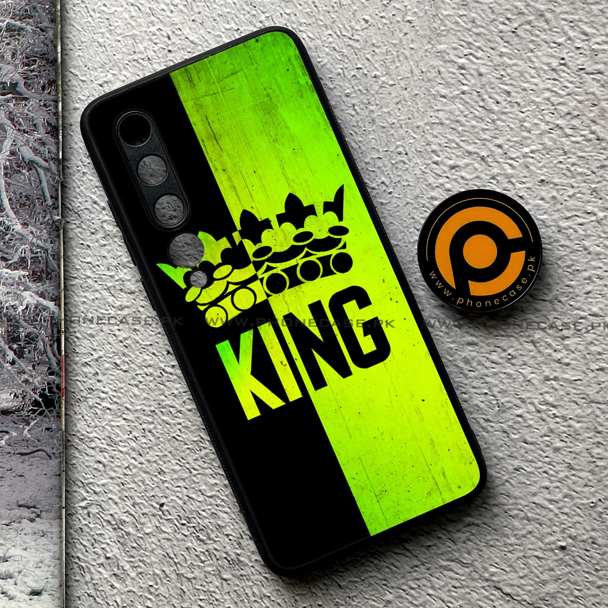 Xiaomi Mi 10 - King 2.0 Series - Premium Printed Glass soft Bumper shock Proof Case