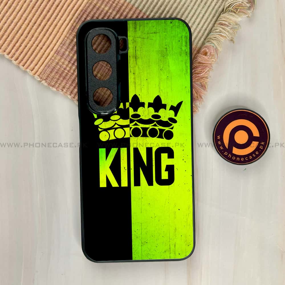 Infinix Hot 60i - King 2.0 Series - Premium Metal Printed soft Bumper shock Proof Case