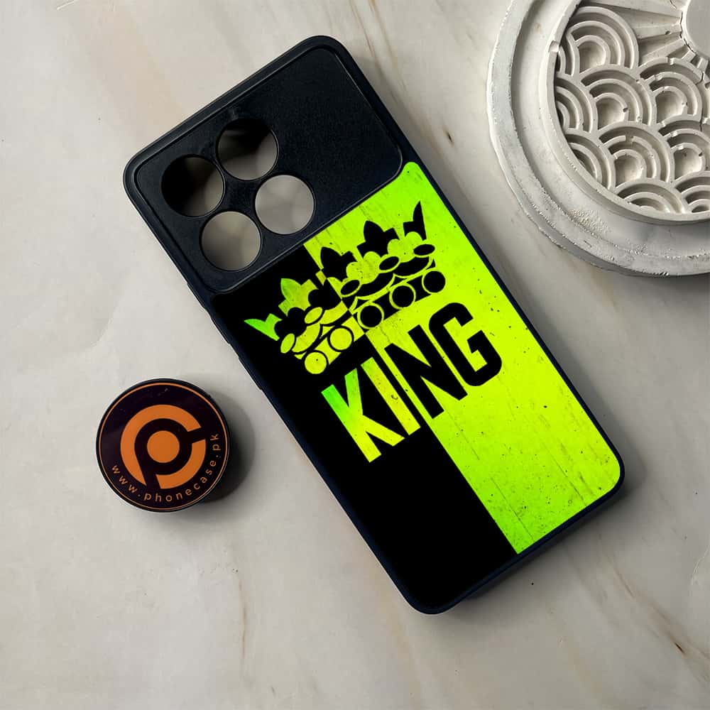 Xiaomi Poco F6 Pro - King 2.0 Series - Premium Metal Printed soft Bumper shock Proof Case
