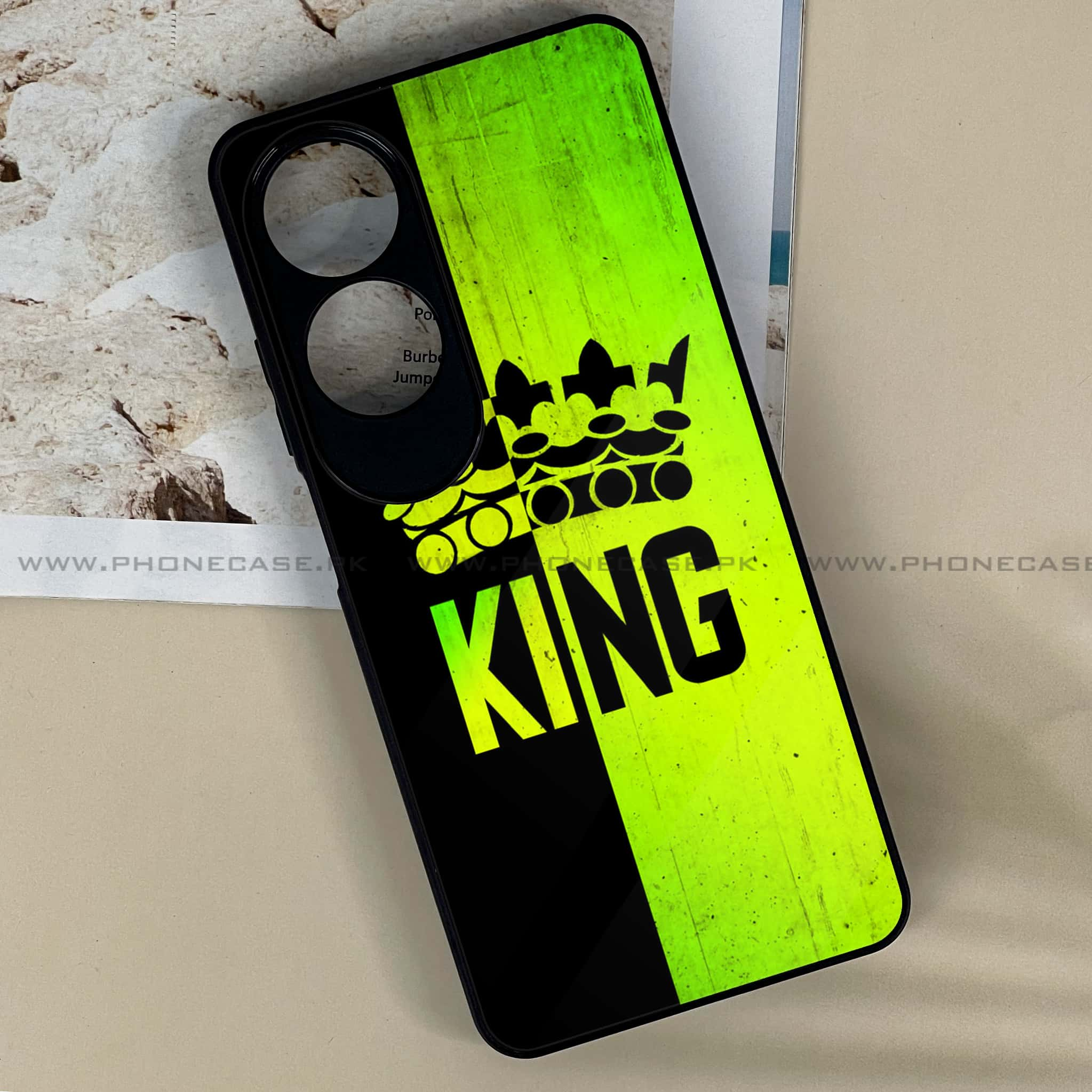 Oppo A60 - King 2.0 Series - Premium Printed Metal soft Bumper shock Proof Case