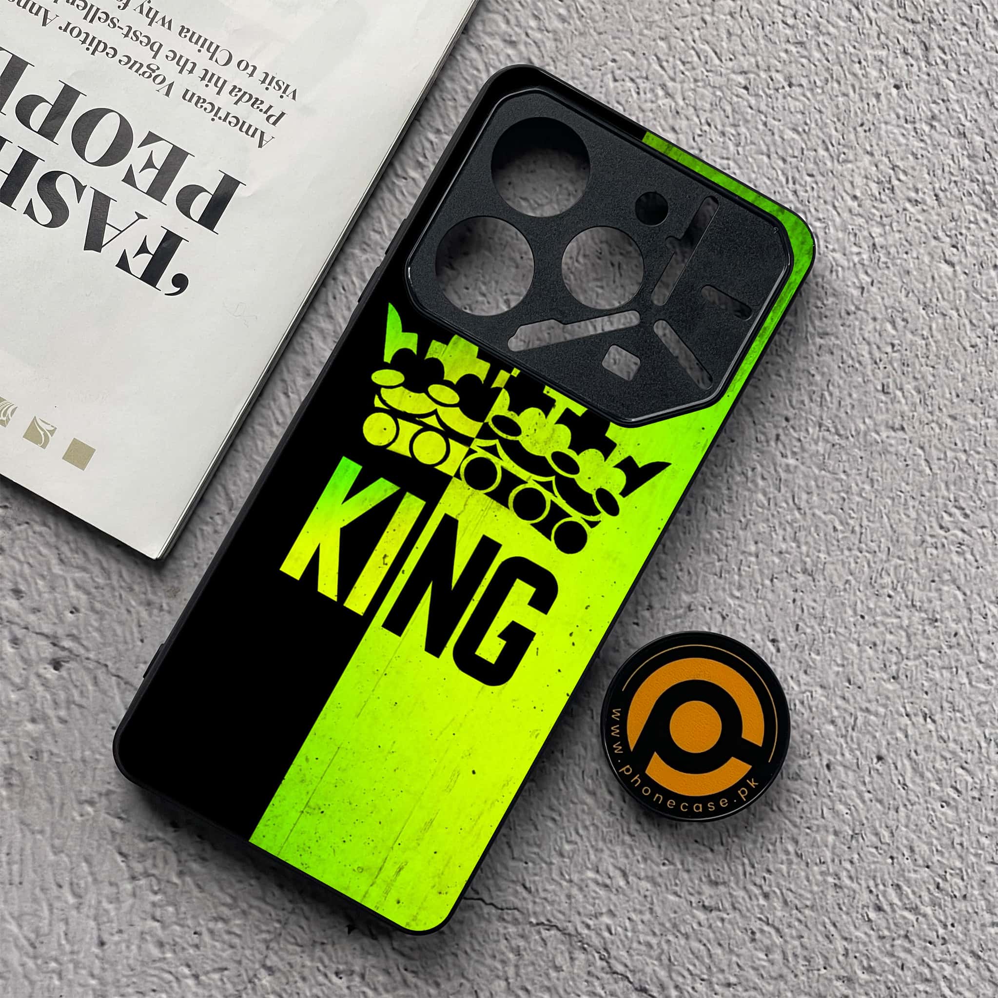 Tecno Pova 6 Neo - King 2.0 Series - Premium Metal  Printed soft Bumper shock Proof Case