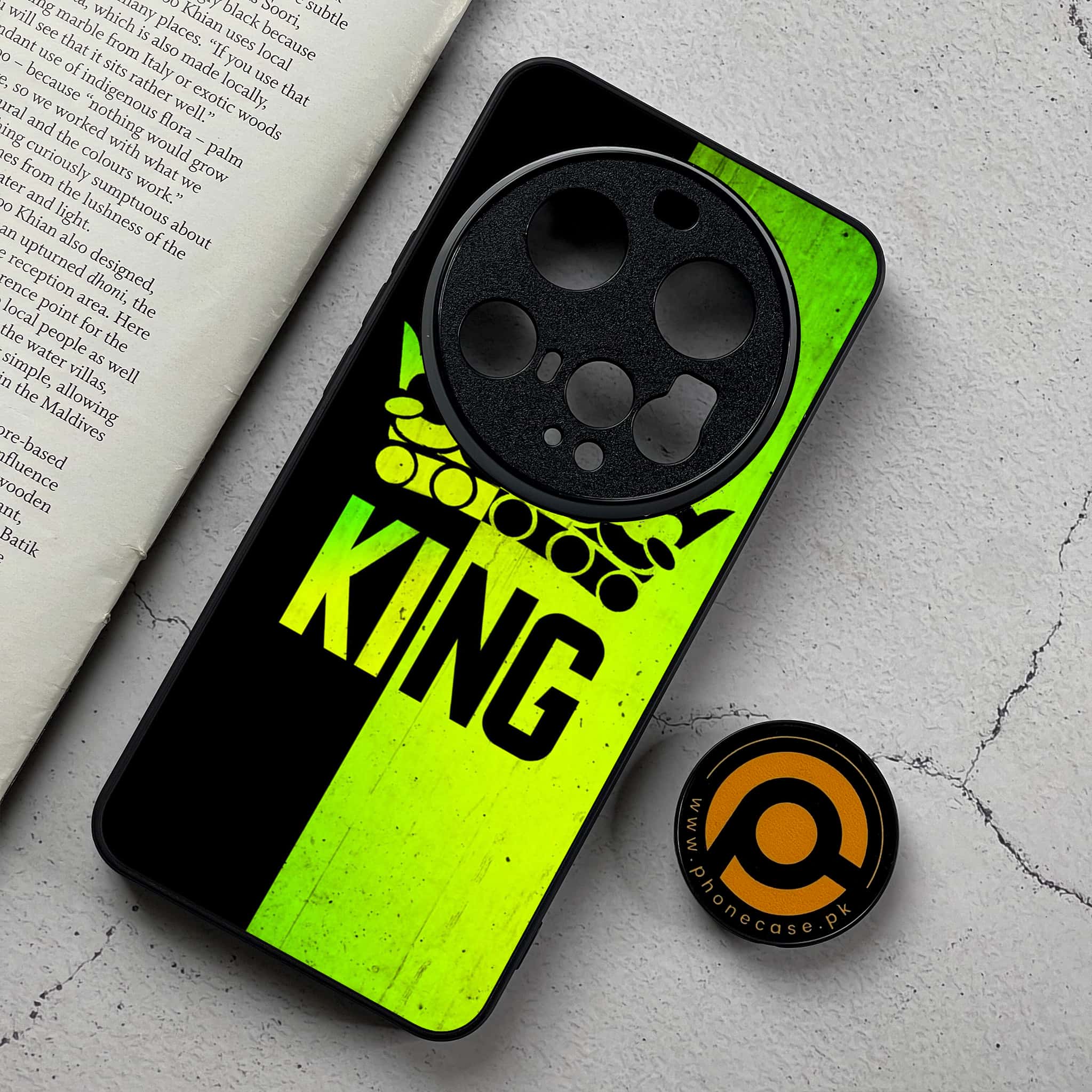 Xiaomi 15 Ultra - King 2.0 Series - Premium Metal Printed Soft Bumper Shockproof Case